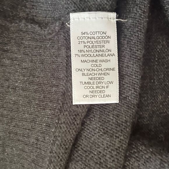 Women’s Loft Sweater. Gray /wide Sleeves Size XS - Picture 6 of 7